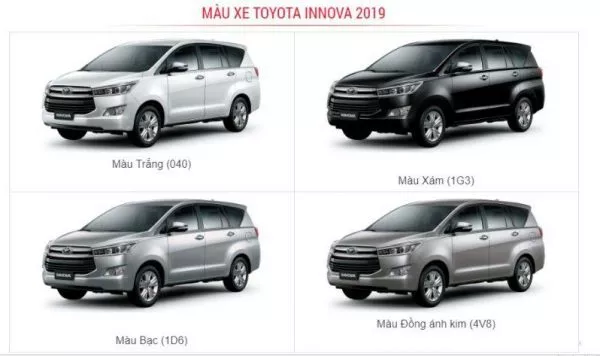Chương Trình Khuyến Mãi Xe Toyota Innova 21 Toyota Innova