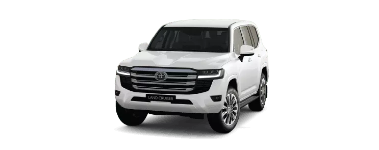 Toyota Land Cruiser 300 Màu Trắng